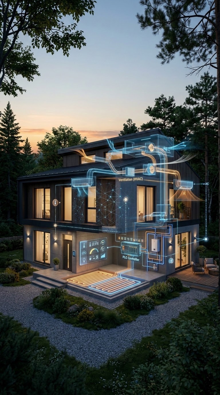 Автоматика управляет системами дома